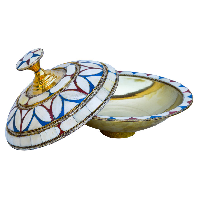 The Moroccan Room Metal Decorative Bowl Wayfair Canada